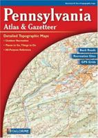 'Pennsylvania Atlas and Gazetteer (6 ed)' 0899334431 Book Cover
