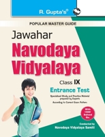 Jawahar Navodaya Vidyalaya Entrance Exam Guide for Class IX: Class IX Entrance Exam (Popular Master Guide) 8178128527 Book Cover