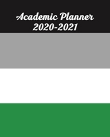 Academic Planner 2020-2021: Monthly & Weekly Planner With Dot Grid Pages: Androgynous/LGBTQ Androphilia/Queer Pride Flag Design: Great Gift For ... College, University (LGBTQ Academic Planner) 1661606679 Book Cover