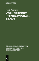 V�lkerrecht. Internationalrecht. 3111169766 Book Cover