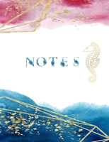 Notes: Ocean View Composition Book 1096871580 Book Cover