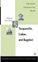 Tocqueville, Lieber, and Bagehot: Liberalism Confronts the World (Palgrave MacMillan History of International Thought) 1349526975 Book Cover