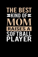 The Best Kind Of Mom Raises A Softball Player: Mother's day Softball Player Mom Writing Journal Lined, Diary, Notebook (6 x 9) 120 Page 1674198574 Book Cover