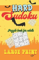 Hard Sudoku Puzzle Book for Adults Large Print: Sudoku Book with One Puzzle Per Page - 101 Puzzles - Hard - Volume 4 - 5,5'' x 8,5'' B08F6CGFP1 Book Cover