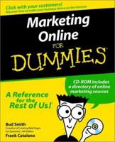 Marketing Online for Dummies 0764503359 Book Cover