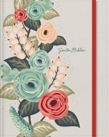 RVR60, Santa Biblia, Edición para notas, Tapa dura/tela, Floral Cierre elástico: Reflexiona, escribe o crea arte junto a tus versículos favoritos (Spanish Edition) 0829775870 Book Cover