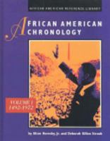 African American Chronology: 001 0810392321 Book Cover