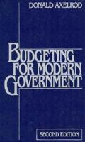 Budgeting for Modern Government 031208417X Book Cover