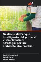 Gestione dell'acqua intelligente dal punto di vista climatico: Strategie per un ambiente che cambia 6209349625 Book Cover