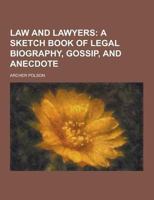 Law and Lawyers 3375152140 Book Cover