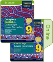 Complete English for Cambridge Lower Secondary Print and Online Student Book 9 0198378939 Book Cover
