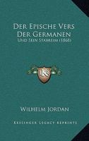 Der Epische Vers Der Germanen 3743368196 Book Cover
