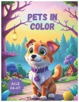 PETS: PET COLORING BOOK FOR KIDS B0CSCT6LJ8 Book Cover