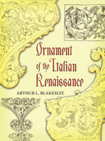 Ornament of the Italian Renaissance 0486454533 Book Cover