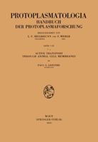 Active Transport Through Animal Cell Membranes 3211803874 Book Cover