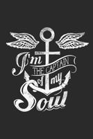I am the Captain of my Soul Notebook: 9x6inch Captain of my Soul Notebook College Ruled 1073364585 Book Cover