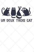 A Deux Trois French Cat Lover Cute Background A beautiful: Lined Notebook / Journal Gift, 120 Pages, 6 x 9 inches, Personal Diary, Personalized Journal, Customized Journal, The Diary of, First names,  1674060335 Book Cover