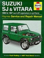 Suzuki SJ410/SJ413 (82-97) and Vitara Service and Repair Manual (Haynes Service & Repair Manuals) 1859602800 Book Cover