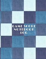 Game Score Notebook Log: Track your game scores when playing with other players 10 players names per page and area for lined Notes 100 pages 8.5x11 inches 1706067194 Book Cover