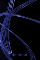 Bullet Journal: Blue Fractal Design: a 100 page 6x9 dot grid notebook for creating whatever you desire 1698956169 Book Cover