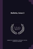 Bulletin, Issue 2 1147011036 Book Cover