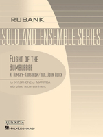 Flight of the Bumble Bee: Xylophone/Marimba Solo with Piano - Grade 4 1495014789 Book Cover