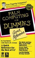 Palm Computing for Dummies Quick Reference 0764505807 Book Cover