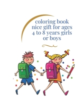 coloring book nice gift for ages 4 to 8 years girls or boys: coloring book Petersen design in matte cover size (8.5*11 )in B091N7SL8T Book Cover
