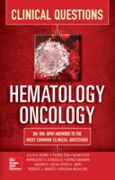 Hematology-Oncology Clinical Questions 1260026620 Book Cover