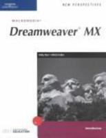New Perspectives on Macromedia Dreamweaver MX - Introductory (New Perspectives S) 0619101172 Book Cover