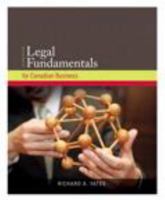 Legal Fundamentals for Canadian Business 0133370283 Book Cover