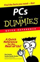 PC's for Dummies Quick Reference 0764519948 Book Cover