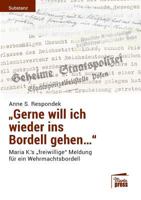 Gerne will ich wieder ins Bordell gehen... 3944442733 Book Cover