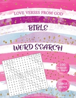 Love Verses From God - Bible Word Search 1955661103 Book Cover