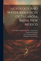 --geology And Water Resources Of Tularosa Basin, New Mexico 102184697X Book Cover