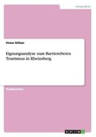 Eignungsanalyse zum Barrierefreien Tourismus in Rheinsberg 3656245096 Book Cover