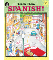 Teach Them Spanish!, Grade 5 1568226829 Book Cover