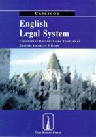 English Legal System: Casebook 1858362504 Book Cover
