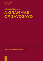 A Grammar of Savosavo 3110289474 Book Cover