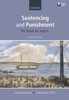 Sentencing and Punishment 0192863304 Book Cover