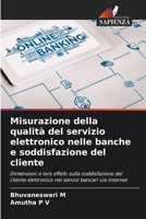 Misurazione della qualità del servizio elettronico nelle banche e soddisfazione del cliente (Italian Edition) 6208624738 Book Cover