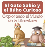 El Gato Sabio y el Búho Curioso: Explorando el Mundo de la Literatura 9916728569 Book Cover