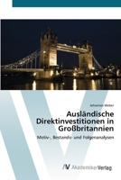 Ausl�ndische Direktinvestitionen in Gro�britannien 3639415043 Book Cover