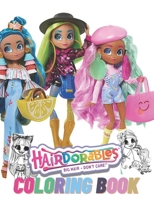 Hairdorables Coloring Book: Hairdorables Coloring Pages For Girls null Book Cover