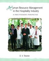 Human Resource Management in the Hospitality Industry: A Practitioner's Perspective 0131100920 Book Cover