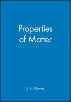 Properties of Matter 0471264989 Book Cover