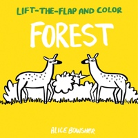 Lift-the-flap and Colour Forest 1847809553 Book Cover