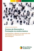 Cursos de Educa��o e Forma��o no ensino b�sico 6202034688 Book Cover