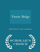 Faune Belge 1017890021 Book Cover