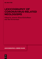 Lexicography of Coronavirus-related Neologisms 3110795566 Book Cover